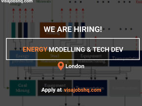 ENERGY MODELLING AND TECHNOLOGY DEVELOPMENT GRADUATE, APPLY NOW WITH VISA SPONSORSHIP 