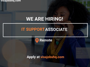 IT SUPPORT ASSOCIATE, REMOTE | WORK FROM HOME