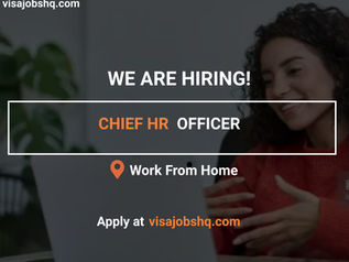 JOIN A FULLY REMOTE TEAM AS A CHIEF HR OFFICER, WORK FROM ANYWHERE IN THE WORLD, APPLY NOW