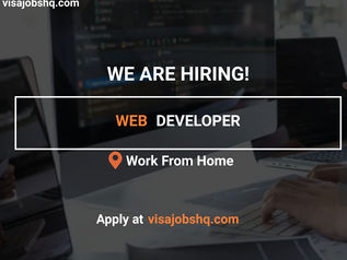 A FULLY REMOTE WEB DEVELOPER IS URGENTLY NEEDED, THIS IS A GLOBAL REMOTE POSITION, APPLY NOW