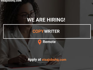 COPYWRITER, REMOTE | $100,000/YEAR ($50/hour)