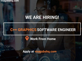 PROFESSIONAL C++ GRAPHICS AND WINDOWING SYSTEM SOFTWARE ENGINEER NOW NEEDED, THIS IS A REMOTE ROLE