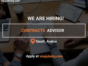 A CONTRACTS ADVISOR IS NEEDED IN AN ENGINEERING COMPANY, SPONSORSHIP AVAILABLE