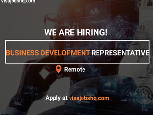 BUSINESS DEVELOPMENT REPRESENTATIVE, REMOTE | WORK FROM HOME