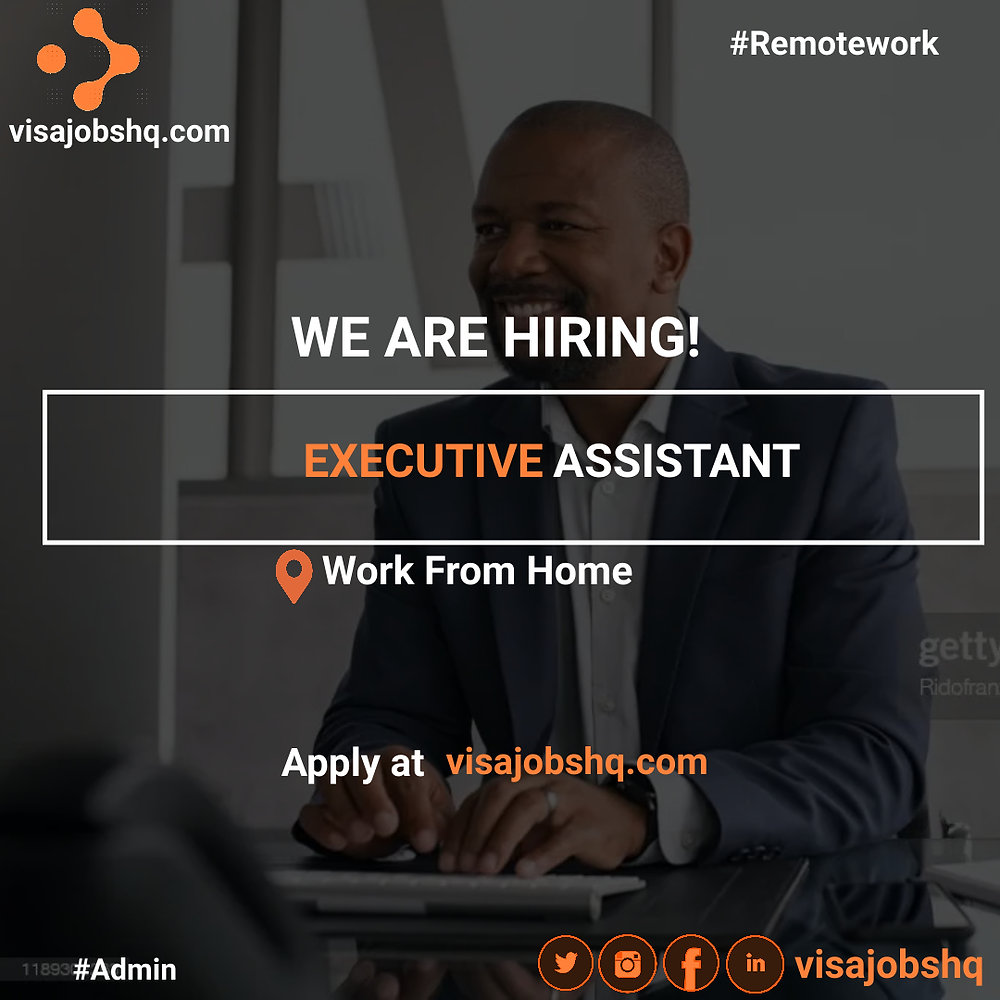 Executive Working Remotely EXECUTIVE ASSISTANT, FULLY REMOTE | $82,000 - $100,000 ANNUALLY, WORK ...