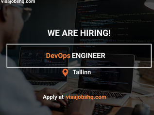 DevOps ENGINEER IN TALLINN, RELOCATE TO ESTONIA WITH WORK VISA SPONSORSHIP