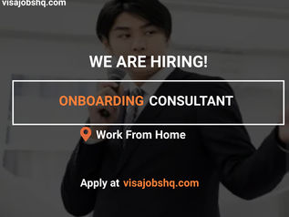 NOW HIRING AN ONBOARDING CONSULTANT, THIS IS A FULLY REMOTE & WORK FROM HOME ROLE, APPLY NOW