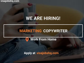 MARKETING COPYWRITER, REMOTE | WORK FROM HOME