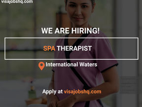 SPA THERAPIST ON BOARD CRUISE SHIP