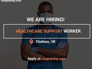 HEALTHCARE SUPPORT WORKER IN THE UK, WORK VISA SPONSORSHIP AVAILABLE