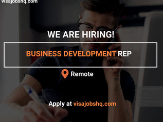 BUSINESS DEVELOPMENT REP | REMOTE, WORK FROM HOME