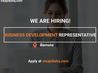 BUSINESS DEVELOPMENT REPRESENTATIVE, REMOTE | WORK FROM HOME