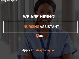 NURSING ASSISTANTS URGENTLY NEEDED IN THE UK, RELOCATE NOW WITH WORK VISA SPONSORSHIP