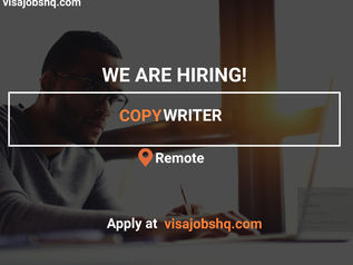COPYWRITER | $100,000 ANNUALLY | REMOTE