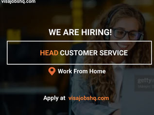 JOIN A REMOTE-FIRST COMPANY AS HEAD OF CUSTOMER SERVICE & SUPPORT, WORK FROM ANYWHERE