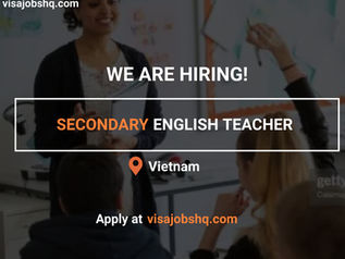 RELOCATION PACKAGES AVAILABLE FOR A SECONDARY ENGLISH TEACHER