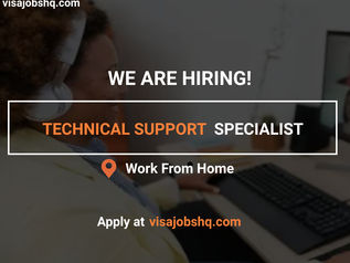 HIRING A TECHNICAL SUPPORT SPECIALIST, WORK REMOTELY FROM ANYWHERE IN THE WORLD, APPLY NOW