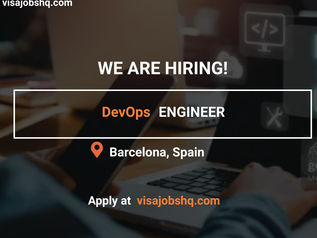 DevOps ENGINEER IN BARCELONA | RELOCATE TO SPAIN WITH WORK VISA SPONSORSHIP