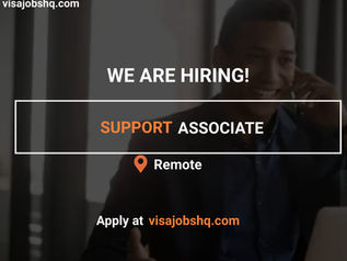 SUPPORT ASSOCIATE, REMOTE | WORK FROM HOME