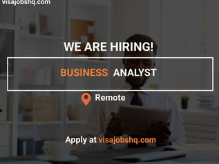 BUSINESS ANALYST, REMOTE | £500 DAILY | WORK FROM HOME