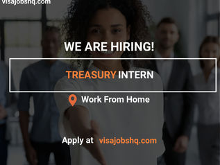 TREASURY INTERN, FULLY REMOTE | WORK FROM HOME