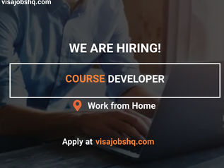 URGENTLY HIRING COURSE DEVELOPER, $500 MONTHLY, FULLY REMOTE & WORK FROM HOME