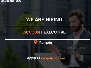 ACCOUNT EXECUTIVE, REMOTE | WORK FROM HOME