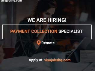 PAYMENT COLLECTION SPECIALIST | REMOTE