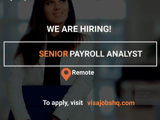 SENIOR PAYROLL ANALYST | REMOTE