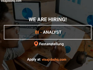 RELOCATE TO GERMANY THIS 2024 WITH VISA SPONSORSHIP AS A BI-ANALYST