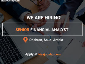 A GLOBAL OIL & GAS COMPANY IS HIRING FOR A SENIOR FINANCIAL ANALYST, APPLY NOW