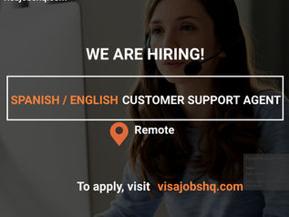 SPANISH / ENGLISH CUSTOMER SUPPORT AGENT | REMOTE