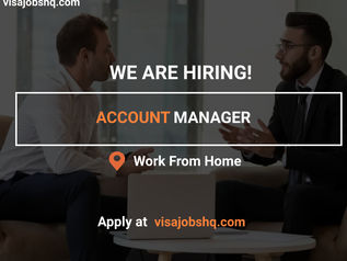 NEW REMOTE OPENING FOR AN ACCOUNT MANAGER AND EARN UP TO $50,000