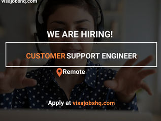 CUSTOMER SUPPORT ENGINEER, $60,000 ANNUALLY, REMOTE | WORK FROM HOME
