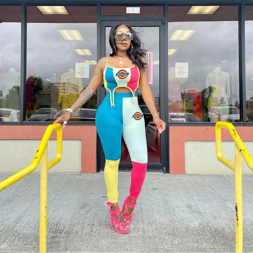 Sexy Dickies Multi Color 2 Piece Set