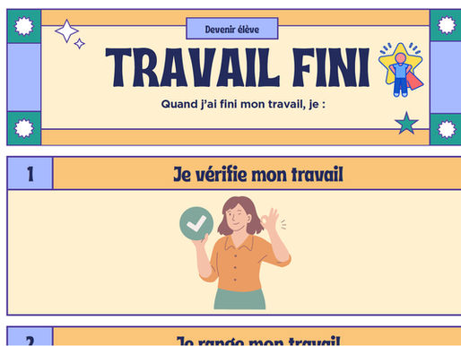 Quand j'ai fini mon travail