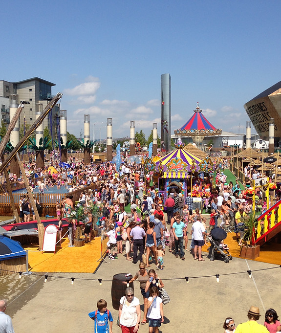 family fun park cardiff bay