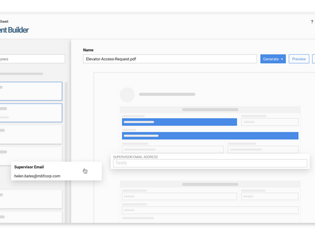 Smartsheet dokumendigeneraatori funktsioon