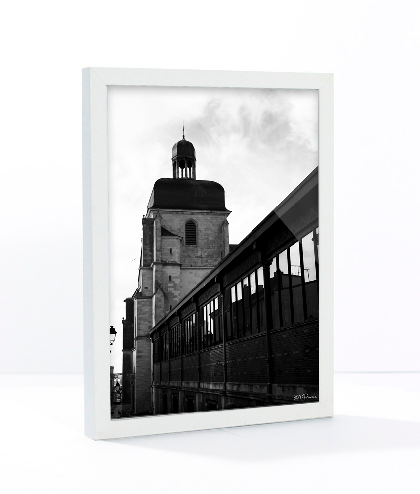 Miniature : Dibond Photo - Les Halles aux Sables