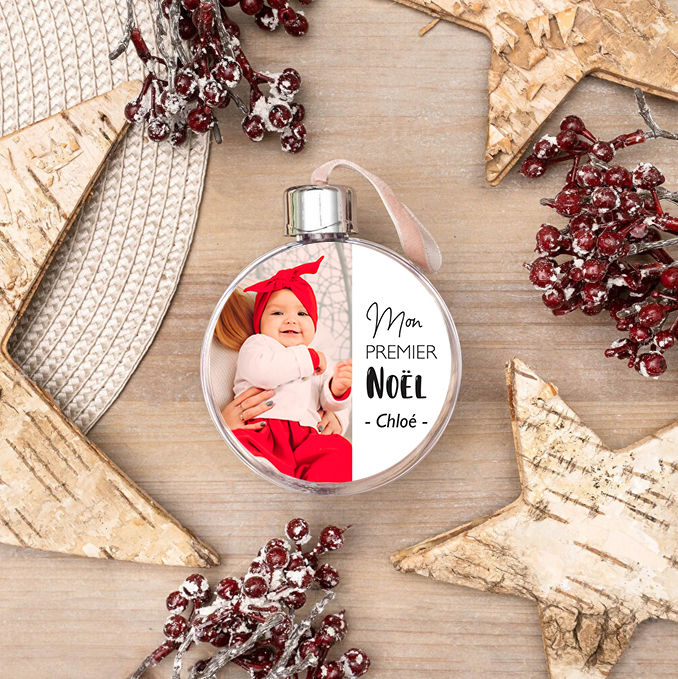 Boule de sapin personnalisée