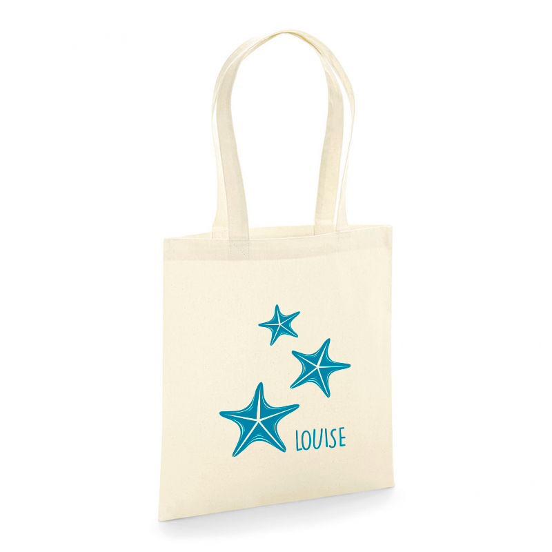 Miniature : Tote Bag Personnalisé - ÉTOILE DE MER
