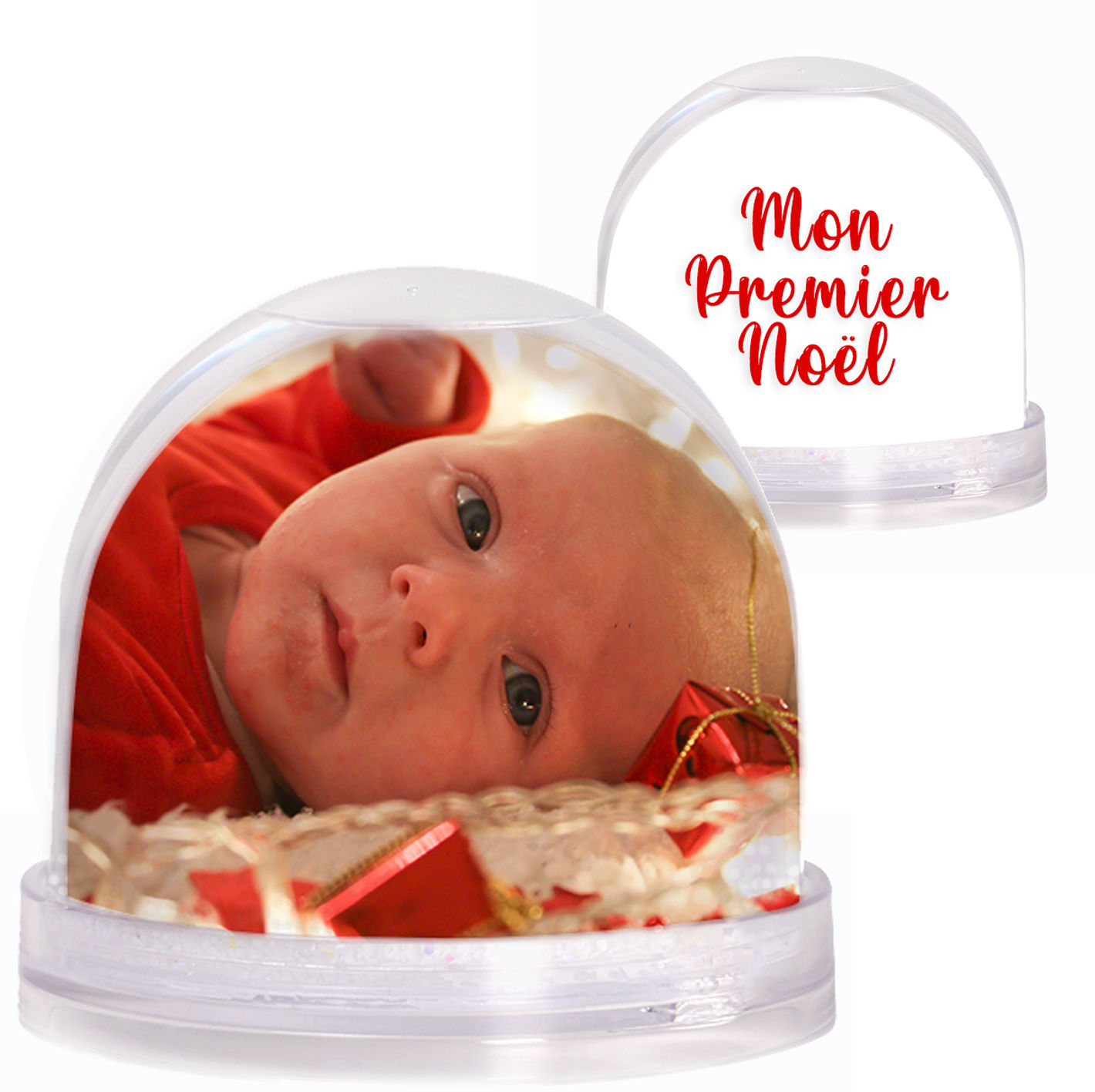 Boule à neige et sable - A personnaliser Photo