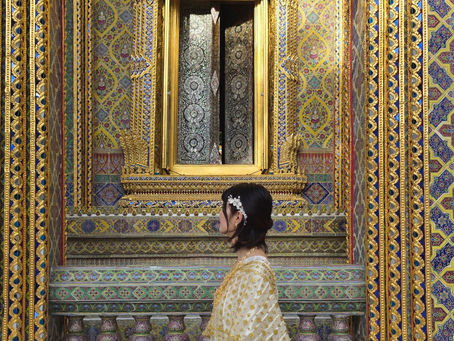 【タイ🇹🇭バンコク】タイ衣装で街歩きしタイ!