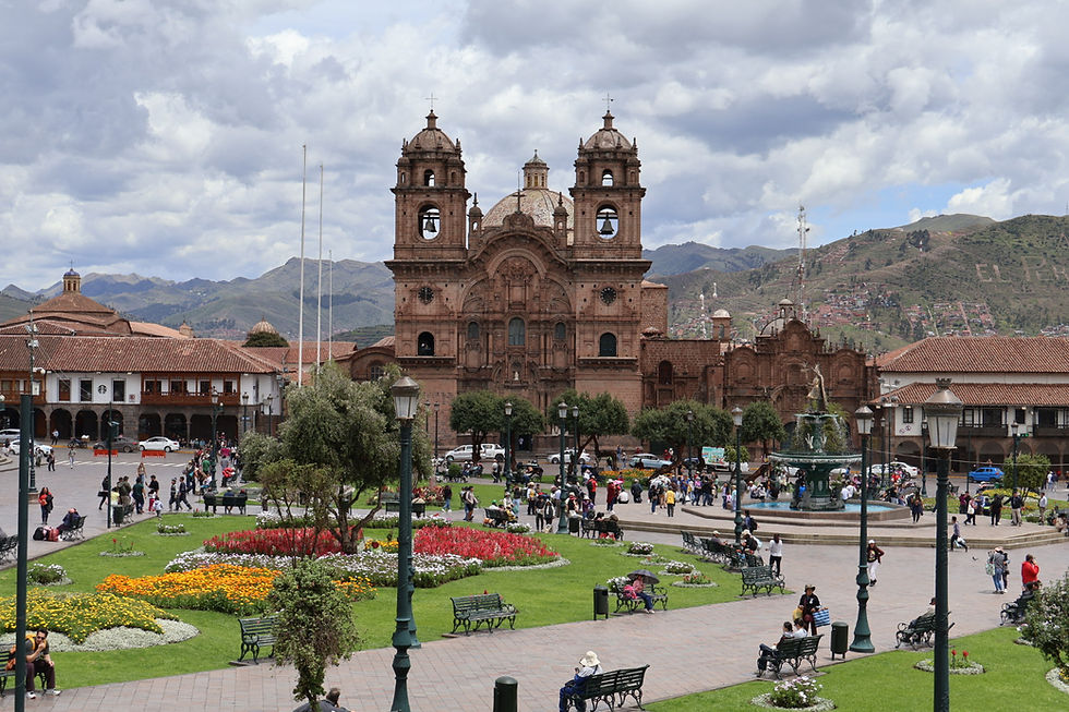 ペルーの古都クスコ。