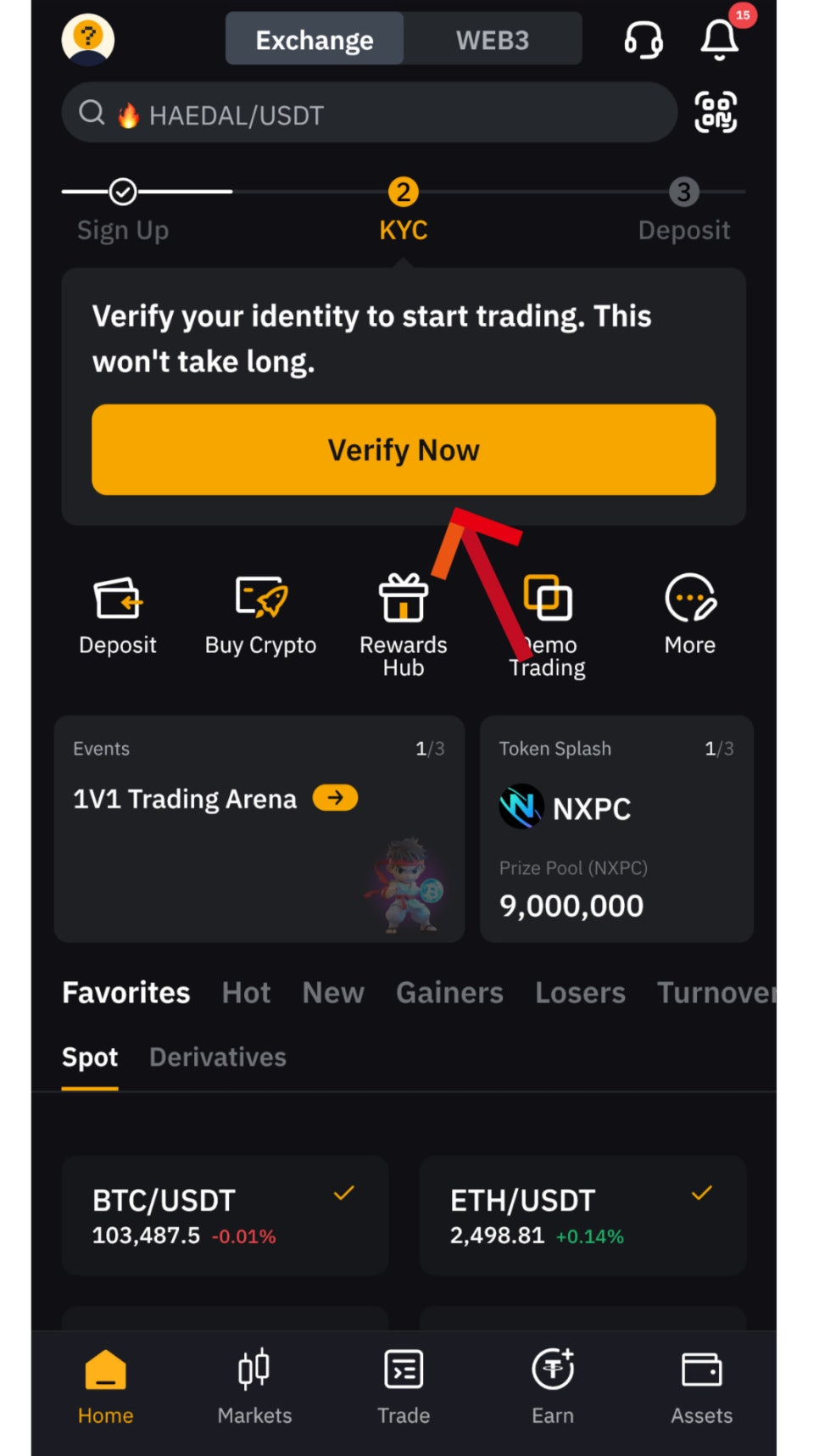 바이비트 KYC 인증