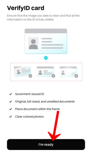 빙엑스 신분증 촬영