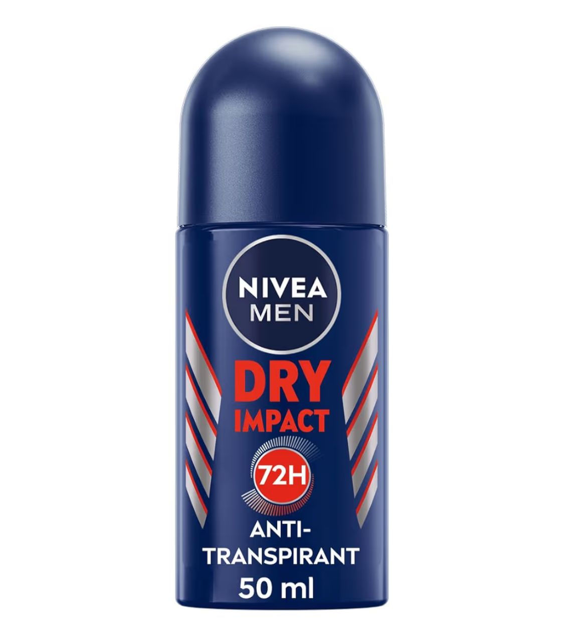 NIVEA MEN Déodorant anti-transpirant Dry Impact (lot de 1 x 50 ml), Déodorant bi