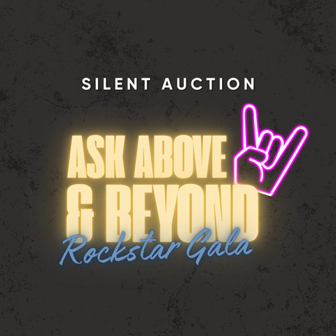 Logo for the 2026 ASK Above & Beyond Rockstar Gala