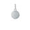 Thumbnail: Links of London Sterling Silver & Topaz Pave Disc Charm