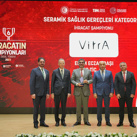 EKOM ECZACIBAŞI 6 YILDIR ÜST ÜSTE İHRACAT ŞAMPİYONU